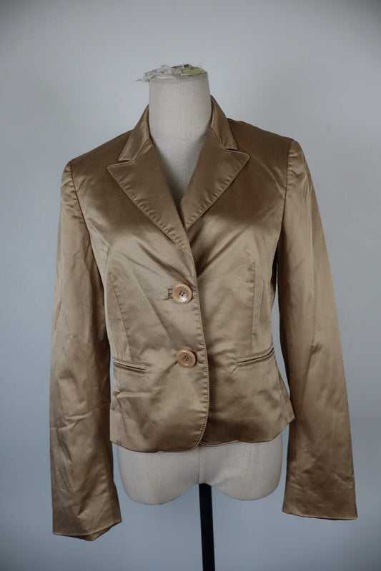 MARELLA BLAZER GIACCA COTONE DONNA Tg 42 WOMAN CASUAL VINTAGE JACKET