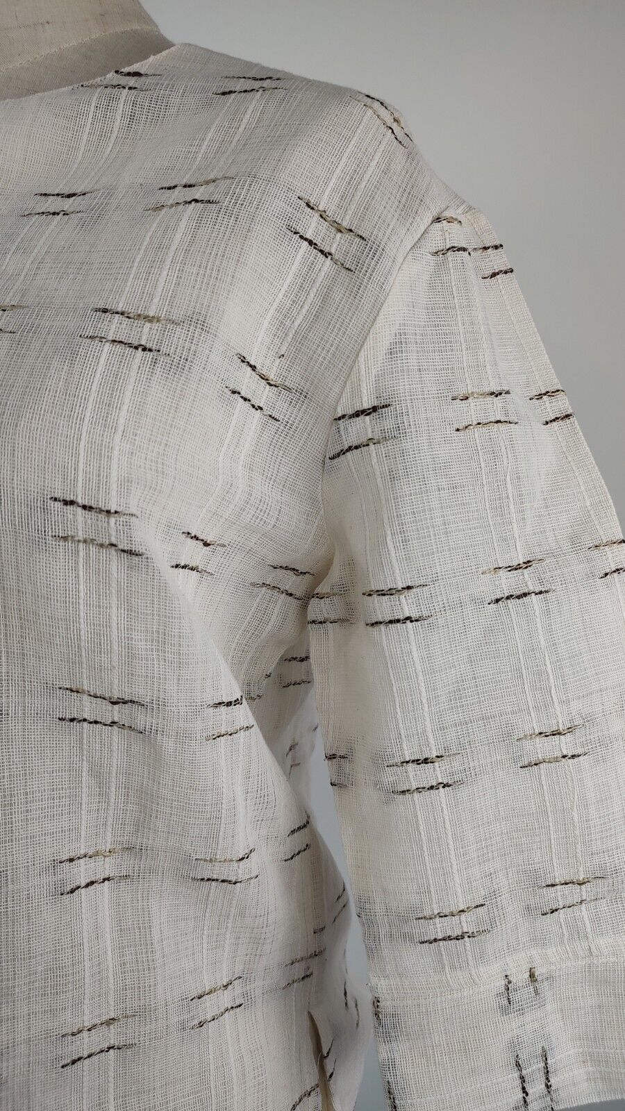 CALVIN KLEIN MAGLIA DONNA TG. L WOMAN CASUAL VINTAGE T-SHIRT LINO