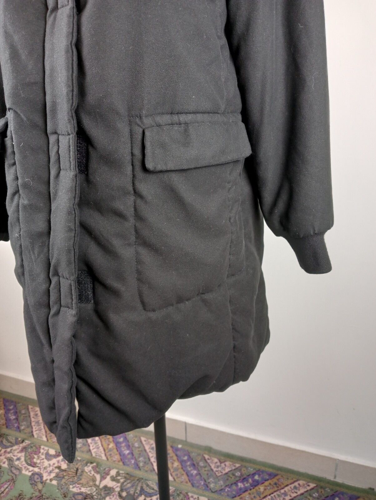 TRUSSARDI JEANS GIUBBINO DONNA Tg 42 IMBOTTITO WOMAN JACKET CASUAL VINTAGE