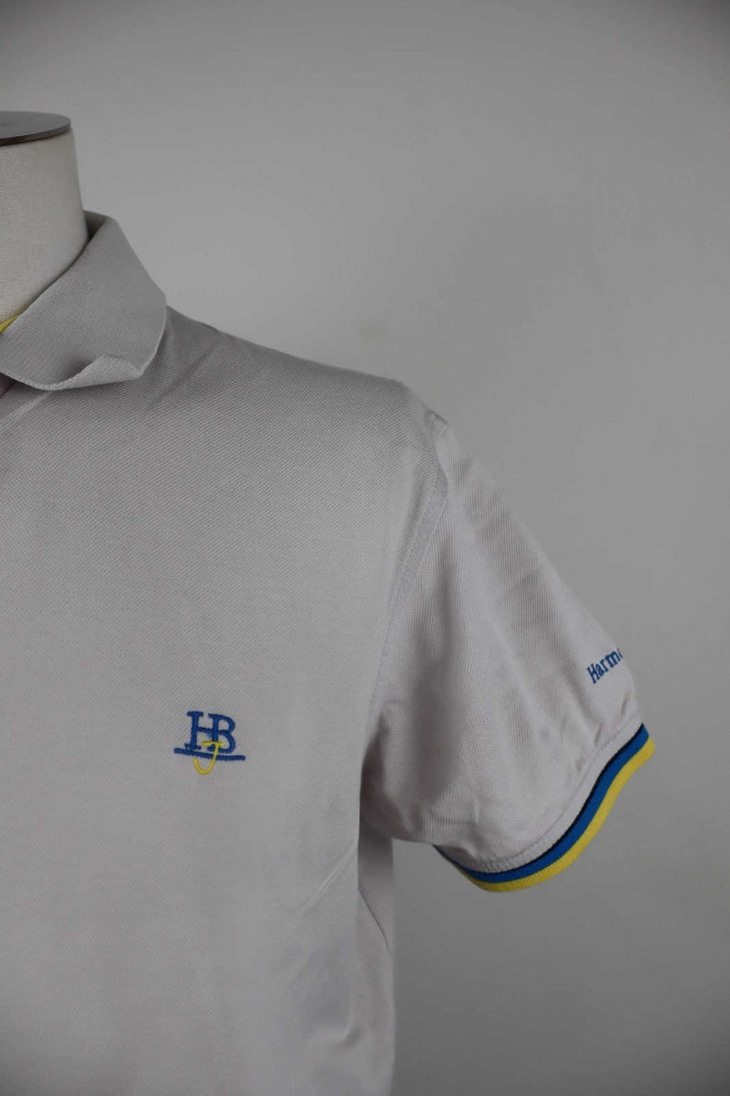 HARMONT & BLAINE POLO MAGLIA UOMO COTONE TG. L MAN COTTON T-SHIRT VINTAGE LOGO
