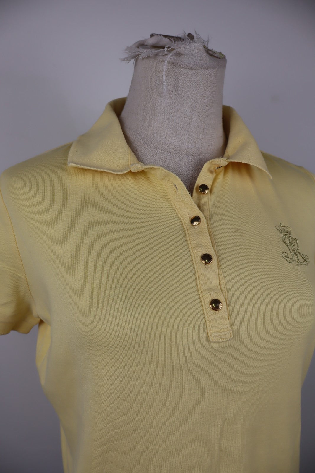 RALPH LAUREN POLO MAGLIA DONNA COTONE TG. S WOMAN SHIRT CASUAL VINTAGE COTTON