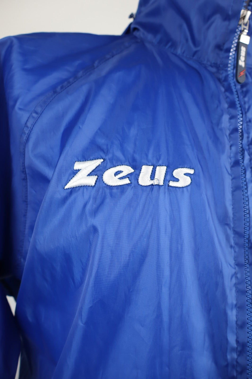 ZEUS FC CROTONE KWAY IMPERMEABILE CALCIO UOMO TG L MAN VINTAGE SPORT SOCCER