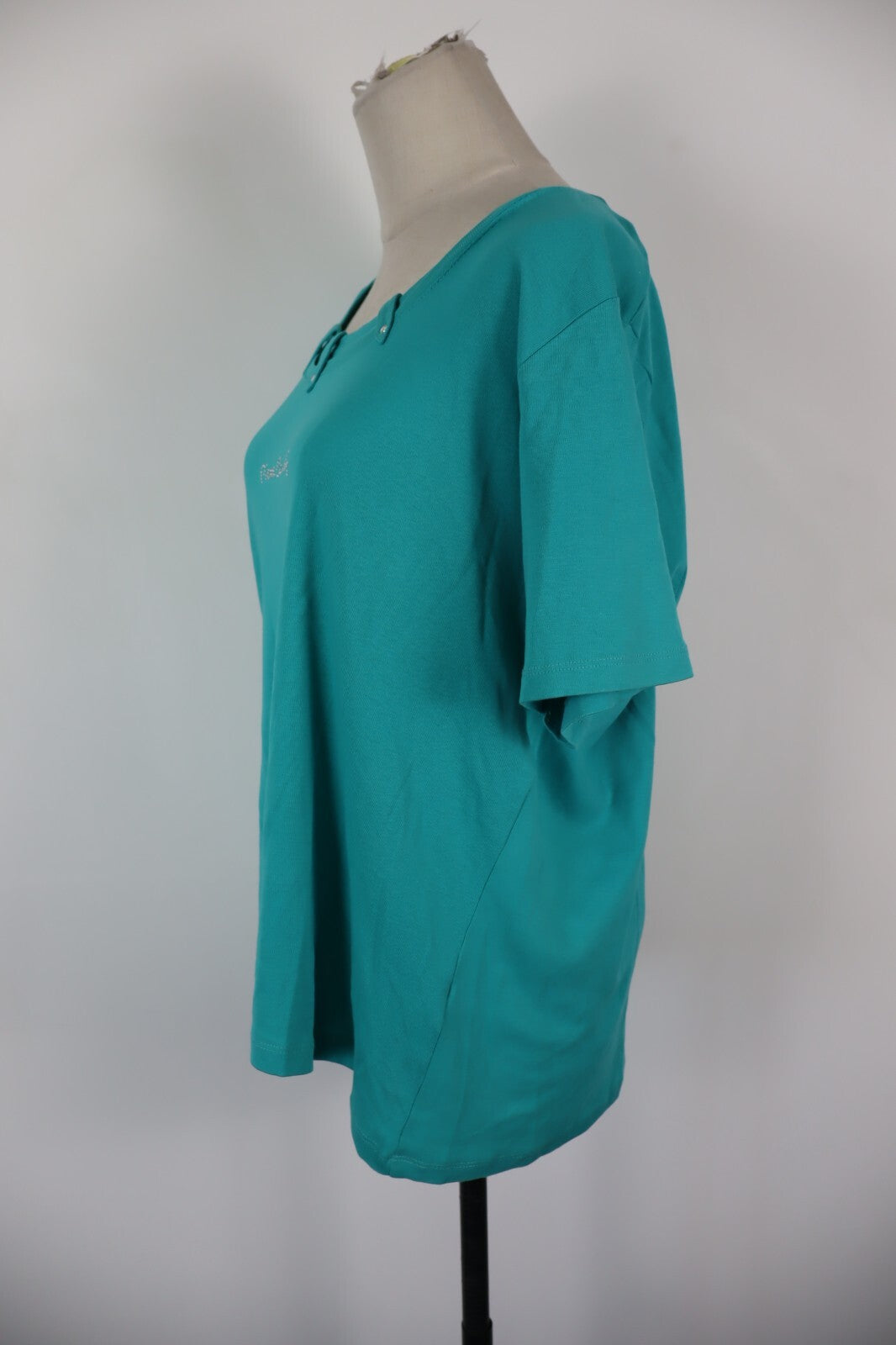 PIERRE CARDIN MAGLIA DONNA TG. XL WOMAN CASUAL VINTAGE T-SHIRT TOP COTONE