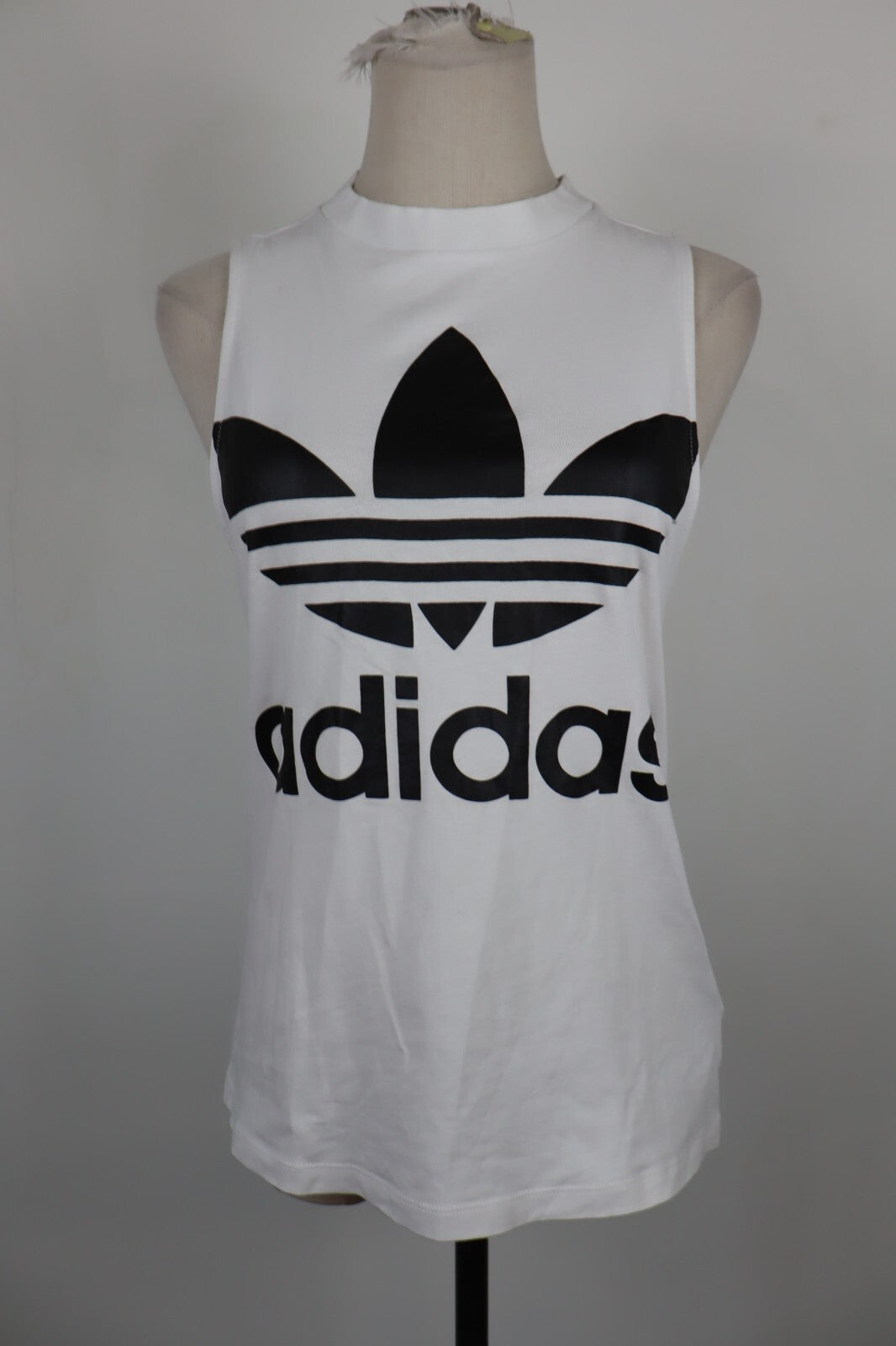 ADIDAS MAGLIA SMANICATA DONNA TG. 36  WOMAN CASUAL VINTAGE T-SHIRT TOP COTONE
