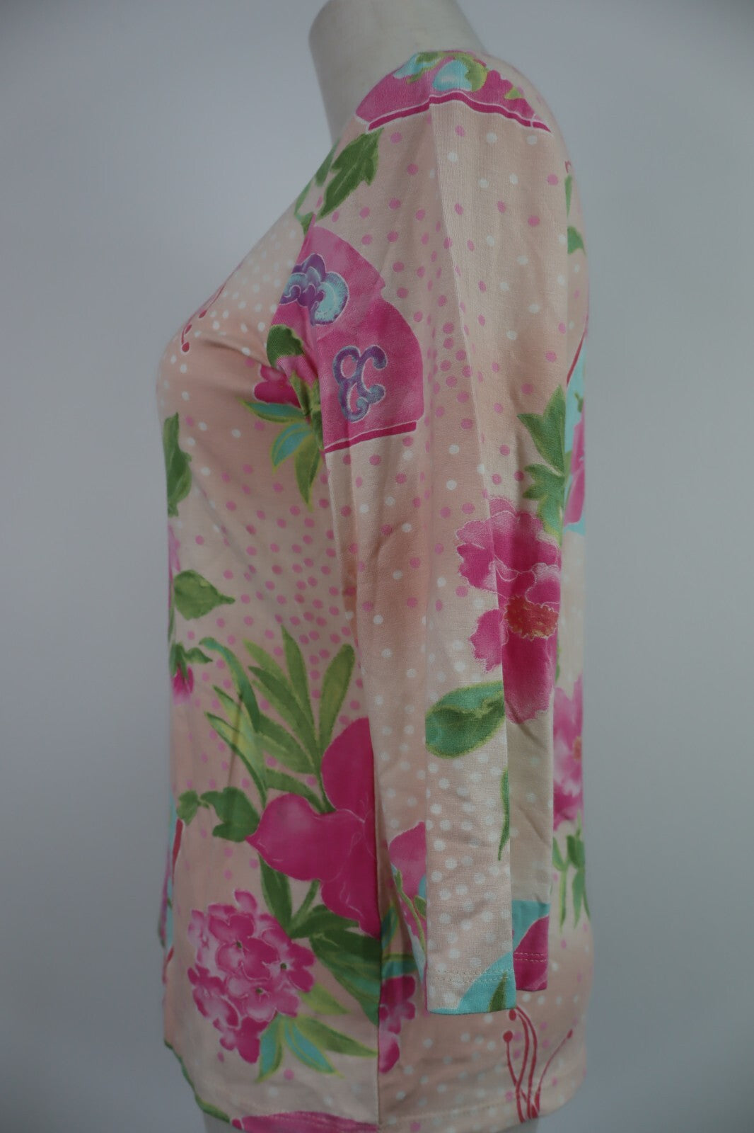 LUCIANO PAVAROTTI MAGLIA DONNA TG. 48 WOMAN CASUAL VINTAGE TOP T-SHIRT