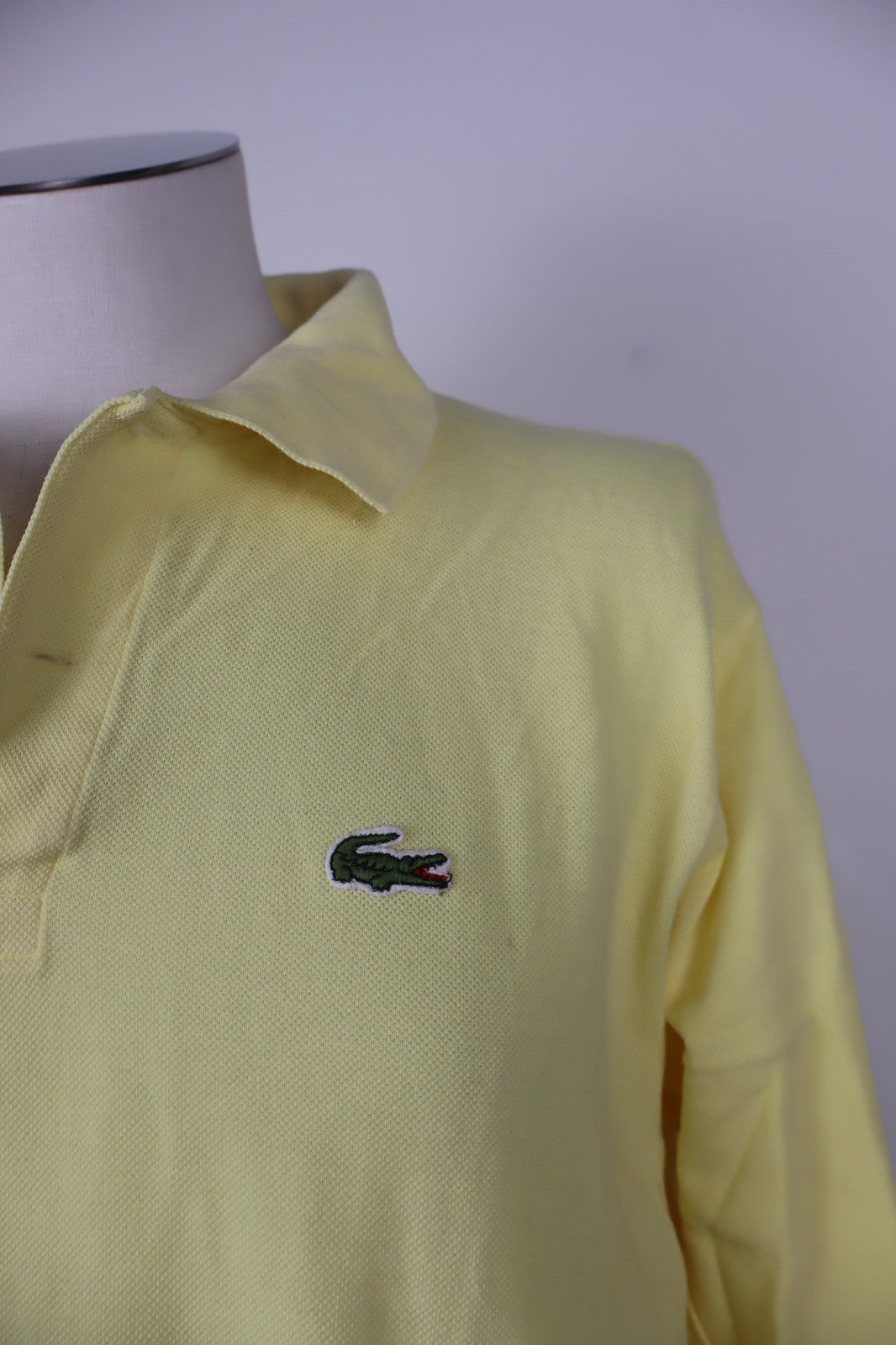 LACOSTE MAGLIA UOMO COTONE TG. 5 MAN COTTON POLO SHIRT CASUAL VINTAGE  LOGO