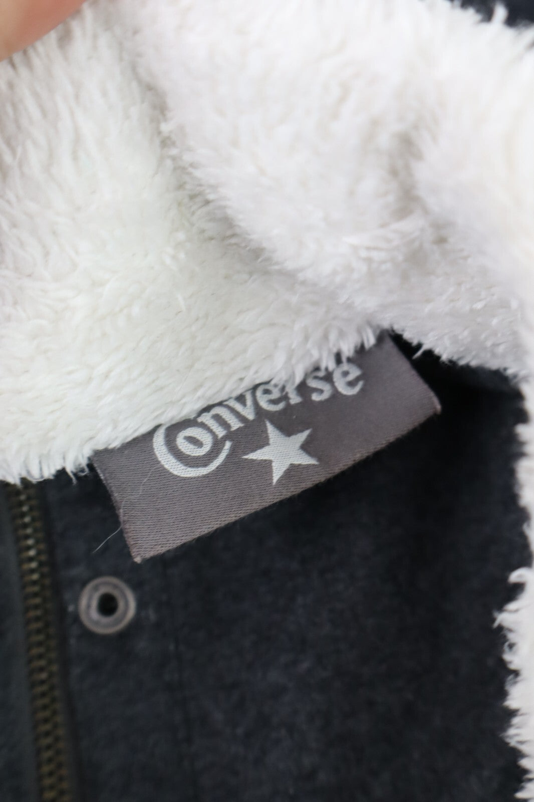 CONVERSE GIUBBINO DONNA FELPATO TG S WOMAN JACKET GIACCA VINTAGE CASUAL