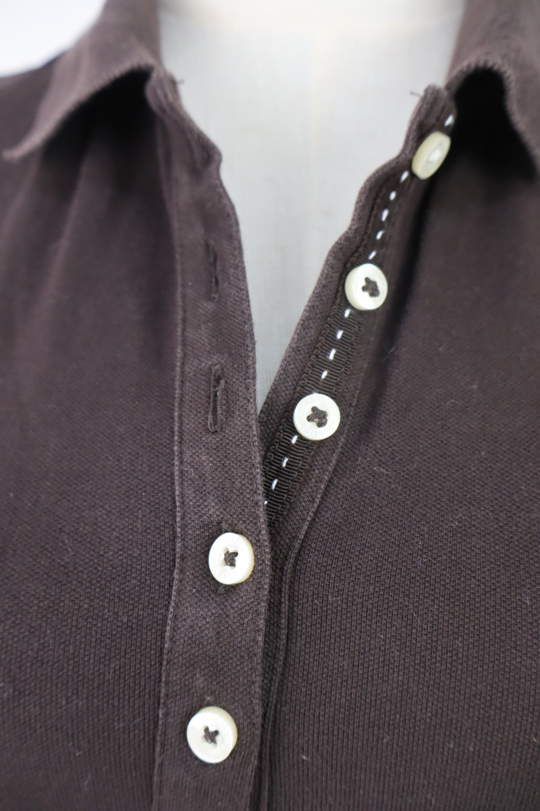 TOMMY HILFIGER POLO MAGLIA DONNA COTONE TG XS WOMAN SHIRT CASUAL VINTAGE