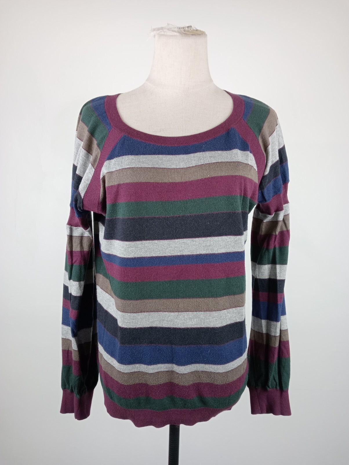 HUGO BOSS MAGLIONE COTONE LANA DONNA L WOMAN CASUAL SWEATER VINTAGE