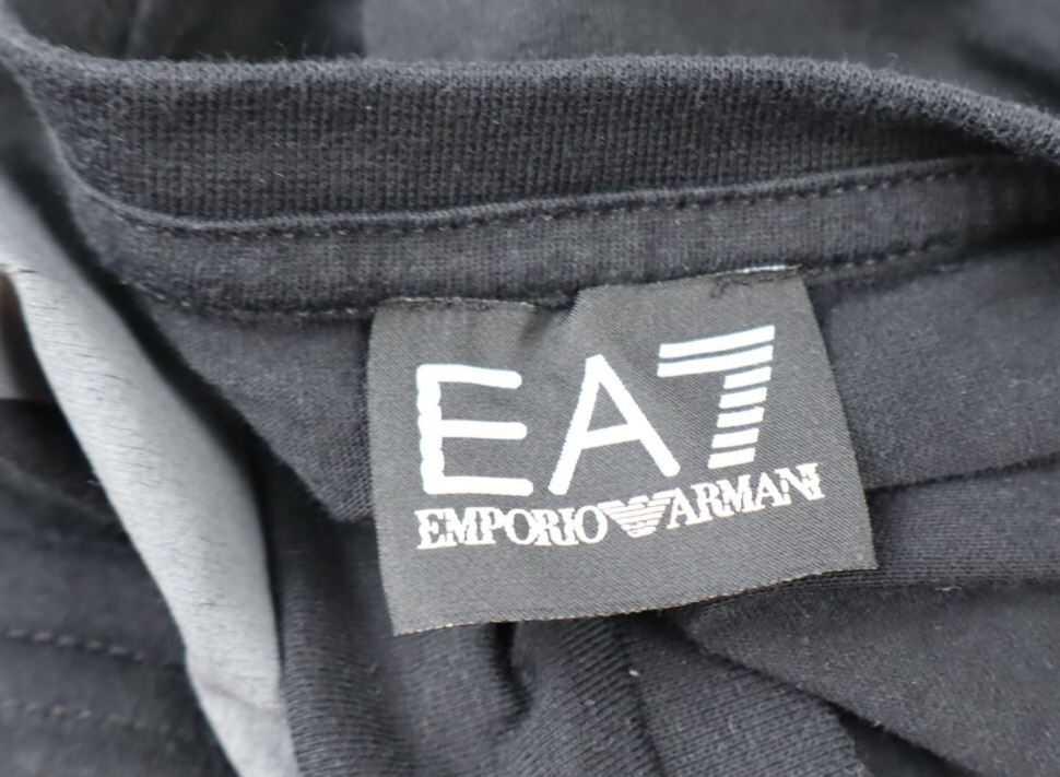 EA7 EMPORIO ARMANI MAGLIA UOMO TG. M MAN T-SHIRT VINTAGE CASUAL COTONE LOGO