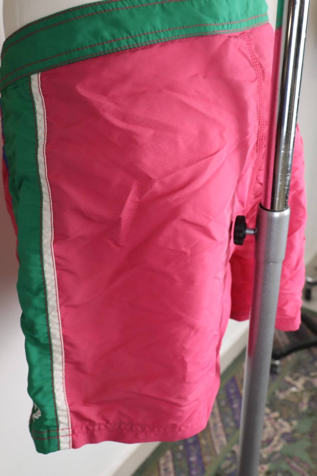 FRED PERRY COSTUME PANTALONCINO MARE UOMO TG 2XL MAN SWIMSUIT VINTAGE CASUAL