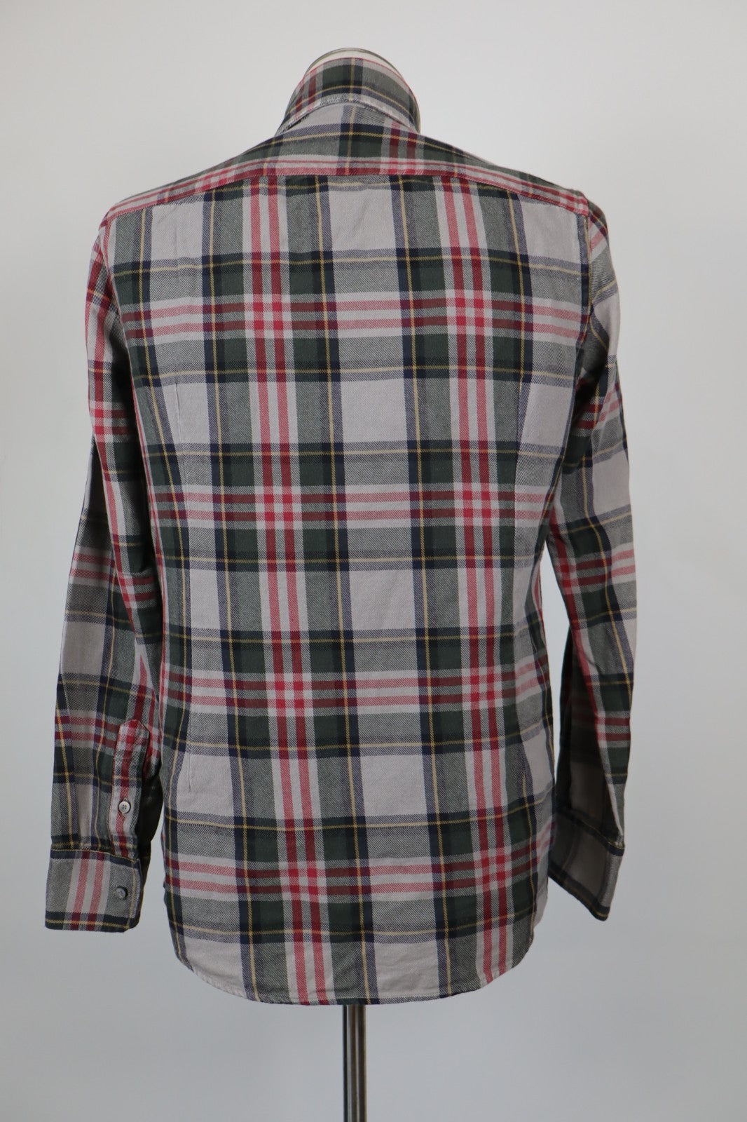 DANIELE ALESSANDRINI CAMICIA COTONE UOMO TG. 40 MAN CASUAL VINTAGE SHIRT LOGO