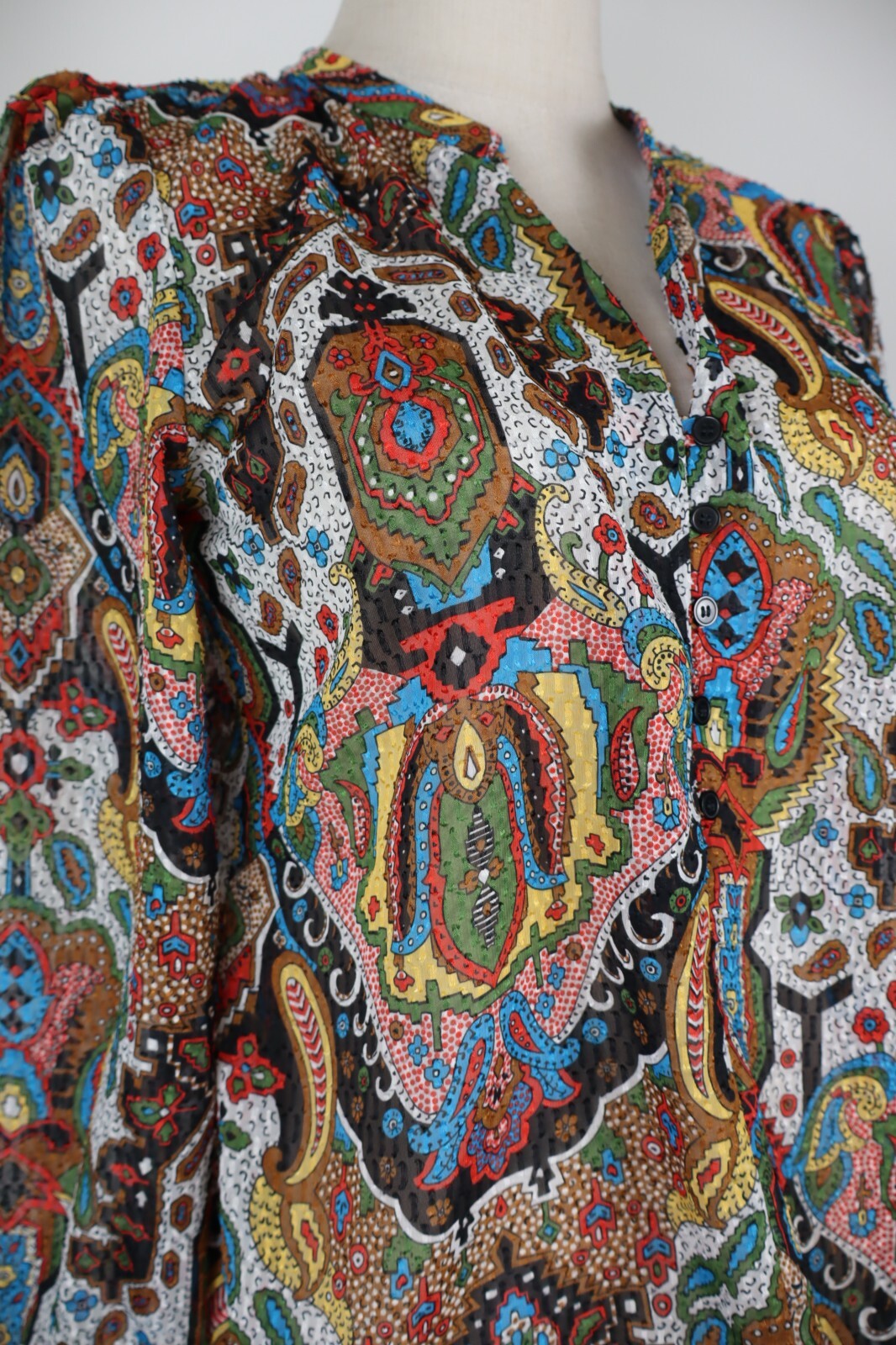 EMME MARELLA CAMICIA  DONNA TG. 42 WOMAN SHIRT CASUAL VINTAGE