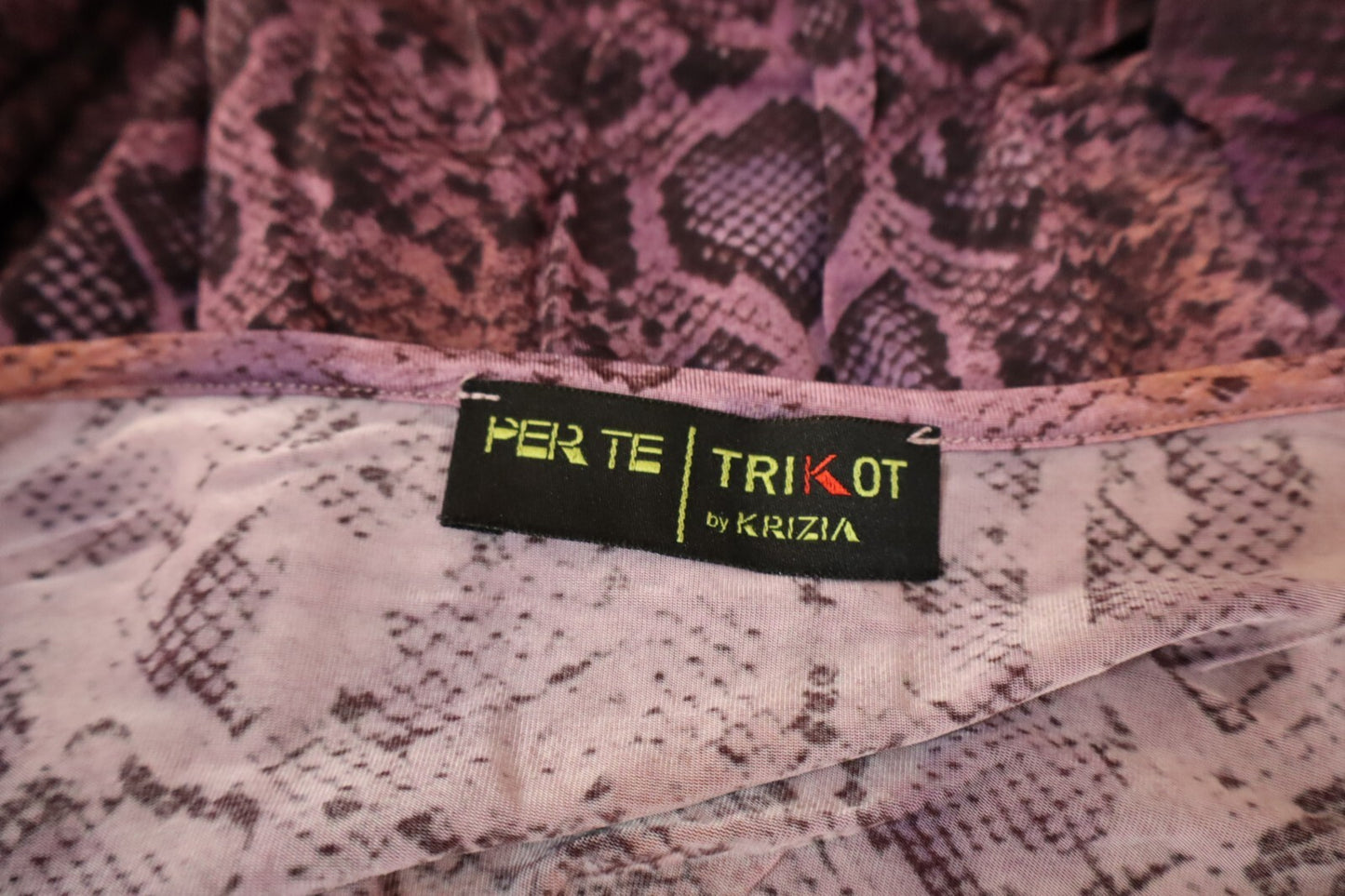 PER TE BY KRIZIA MAGLIA MANICHE A 3/4 DONNA TG 17 WOMAN T-SHIRT CASUAL VINTAGE