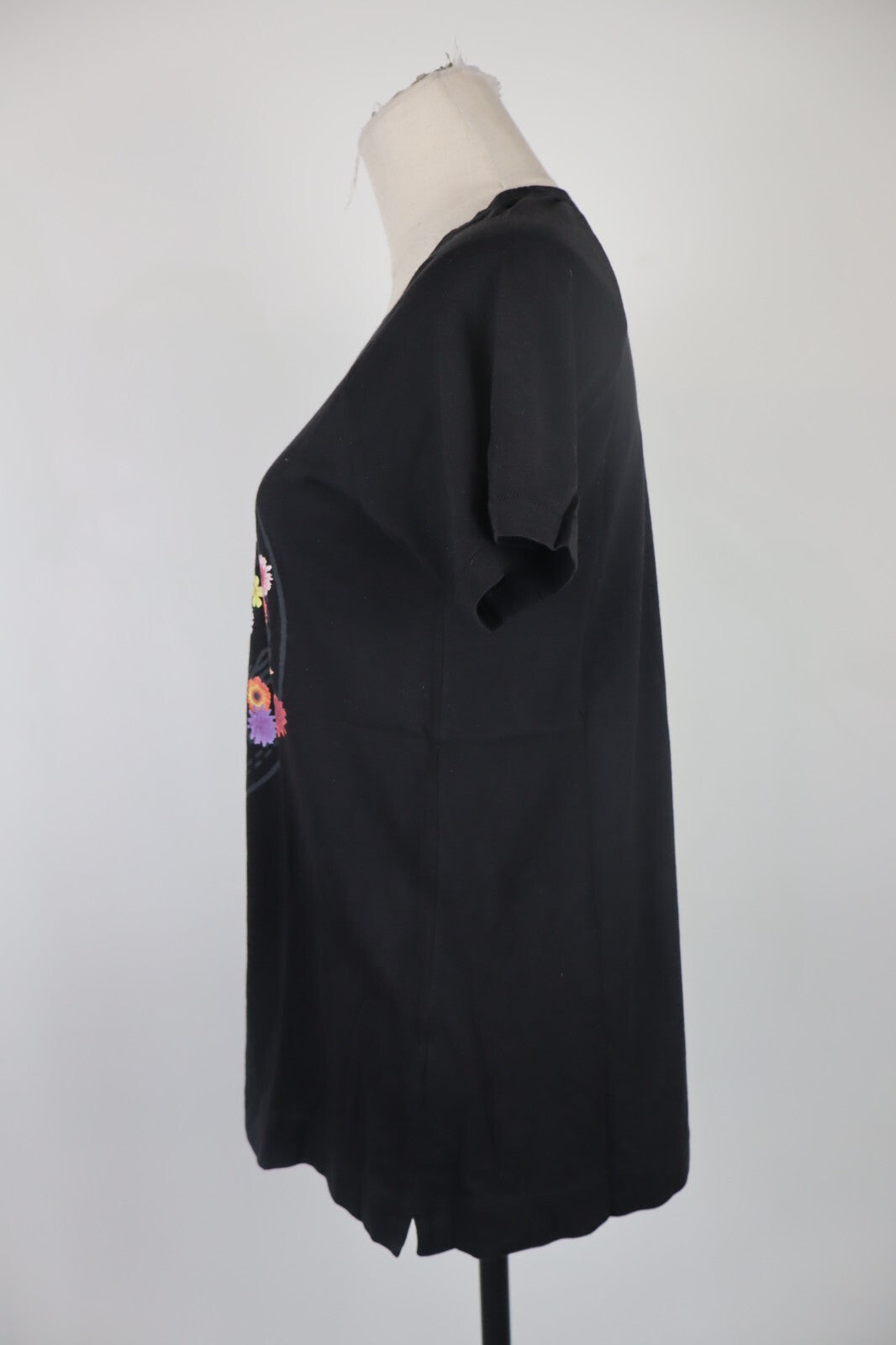 CONVERSE ALL STAR MAGLIA DONNA TG. M WOMAN CASUAL VINTAGE T-SHIRT  TOP LOGO