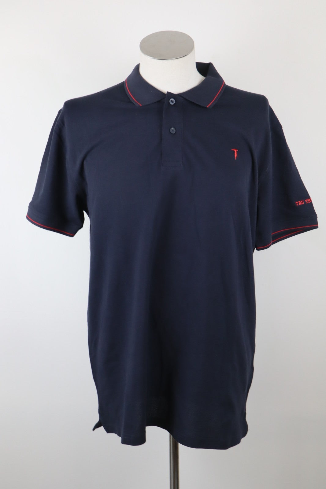 TRUSSARDI MAGLIA POLO UOMO COTONE TG. 2XL MAN CASUAL VINTAGE LOGO