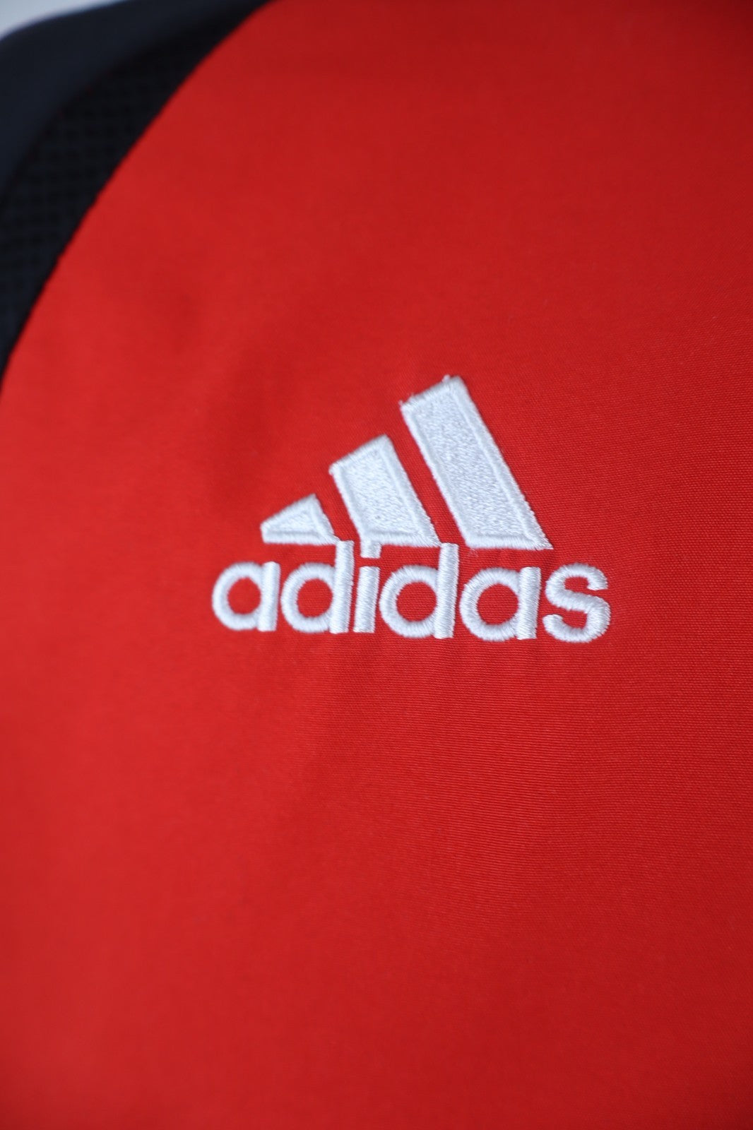 ADIDAS MILAN GIACCA SPORT CALCIO UOMO Tg 5 MAN VINTAGE JACKET SOCCER CERNIERA