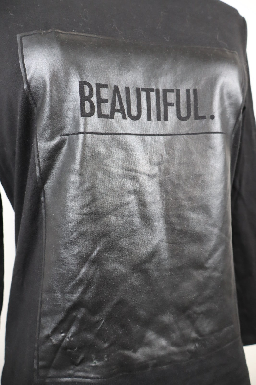 ARMANI JEANS MAGLIA MANICHE LUNGHE COTONE DONNA 40 WOMAN CASUAL VINTAGE T-SHIRT