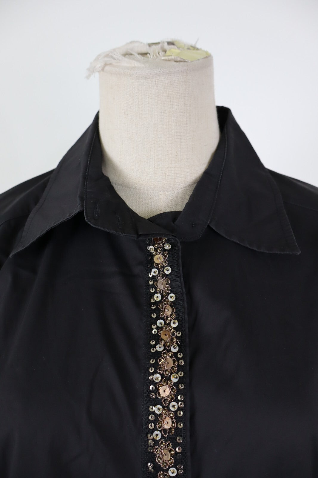 MARELLA CAMICIA  DONNA TG. 50 WOMAN SHIRT CASUAL VINTAGE COTONE NYLON