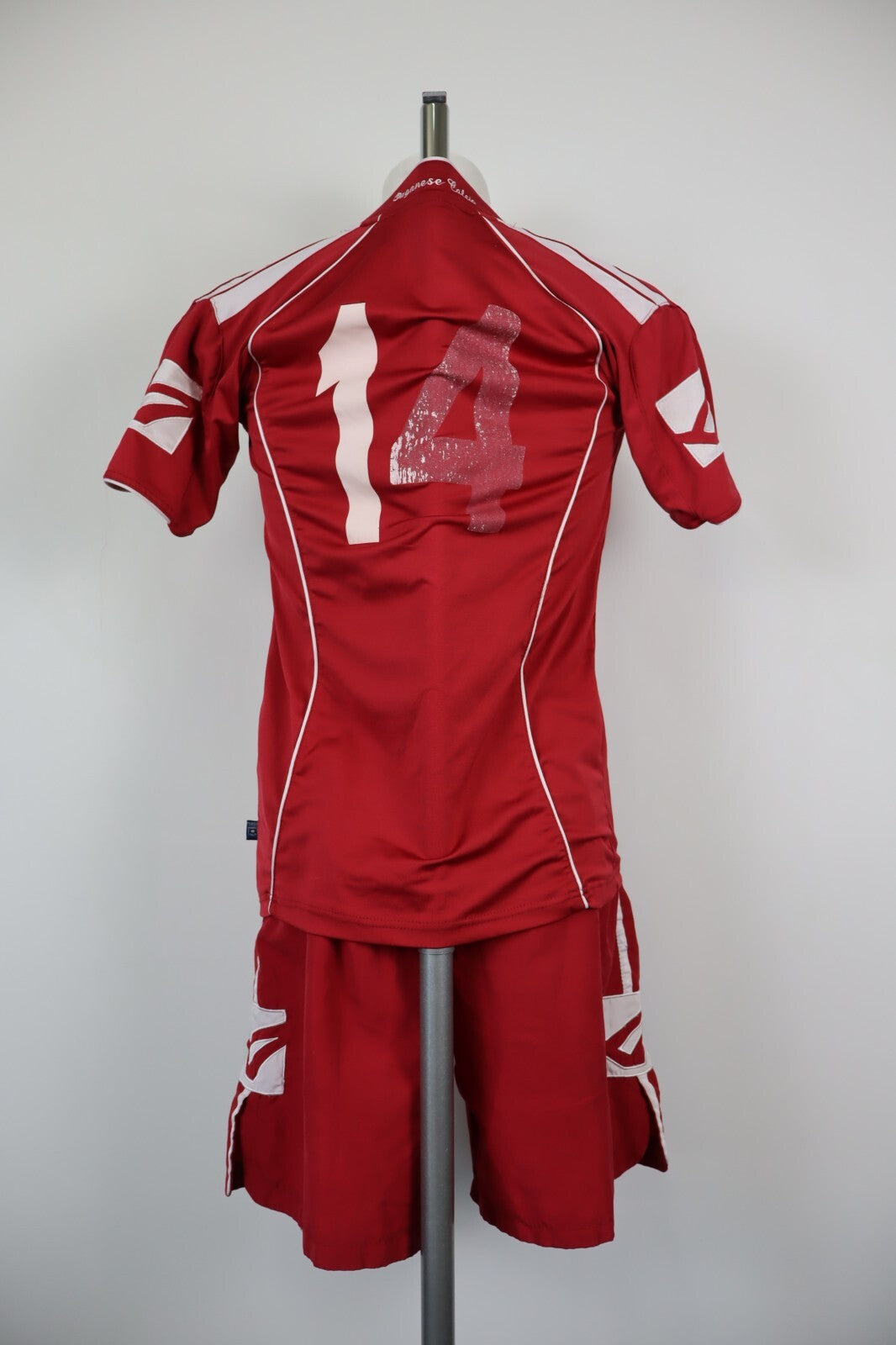 LEGEA PAGANESE N 14 COMPLETO CALCIO MAGLIA SHORTS UOMO M FOOTBALL SPORT JERSEY