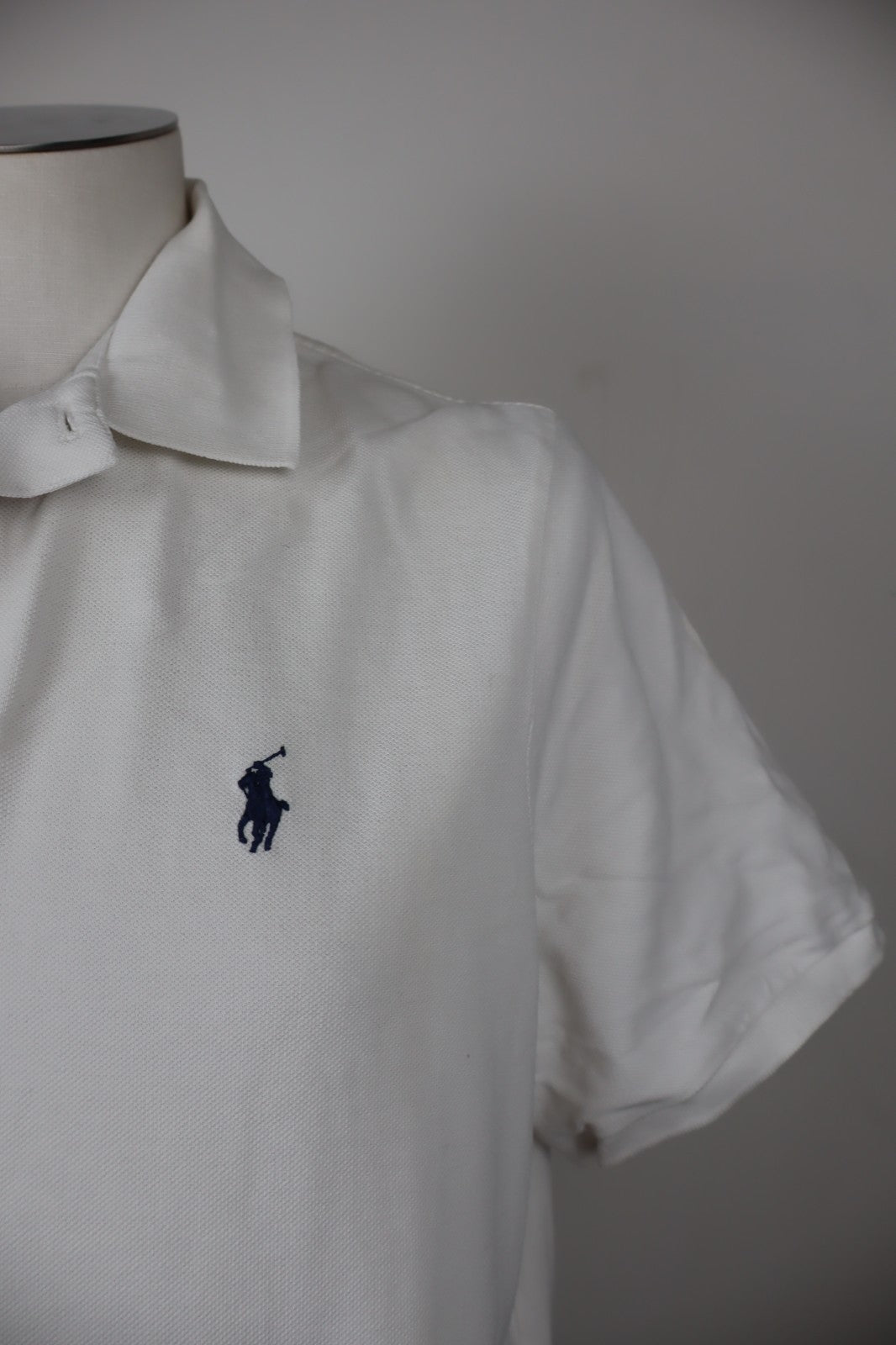 RALPH LAUREN MAGLIA POLO UOMO COTONE TG L MAN COTTON T-SHIRT CASUAL VINTAGE