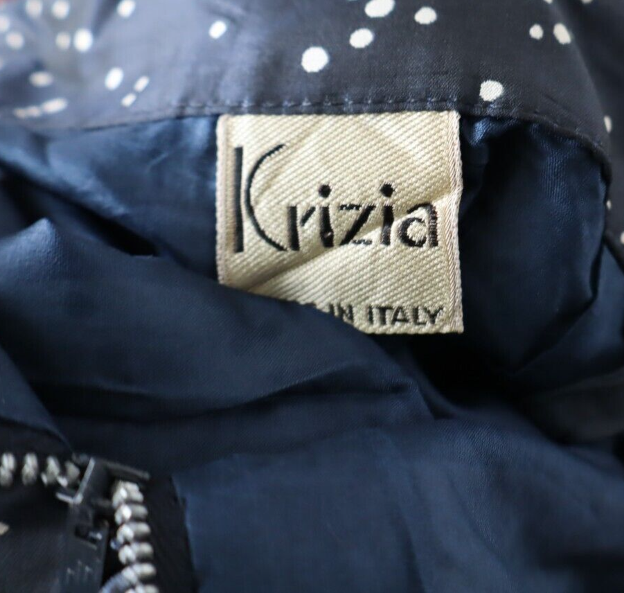 KRIZIA GONNA DONNA TG. 46 WOMAN VINTAGE SKIRT CASUAL SETA SILK