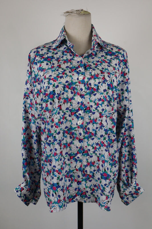 LUISA SPAGNOLI CAMICIA  DONNA TG. 46 WOMAN SHIRT CASUAL VINTAGE