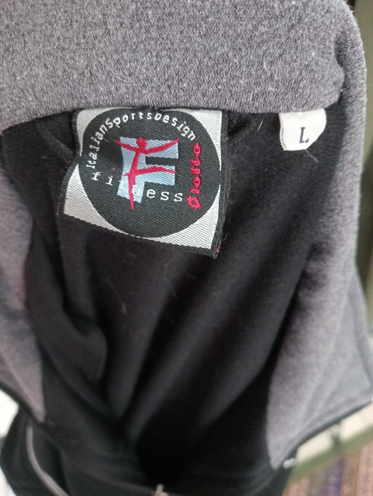 LOTTO FITNESS GIACCA SPORTIVA UOMO Tg. L MAN CASUAL SPORT JACKET VINTAGE