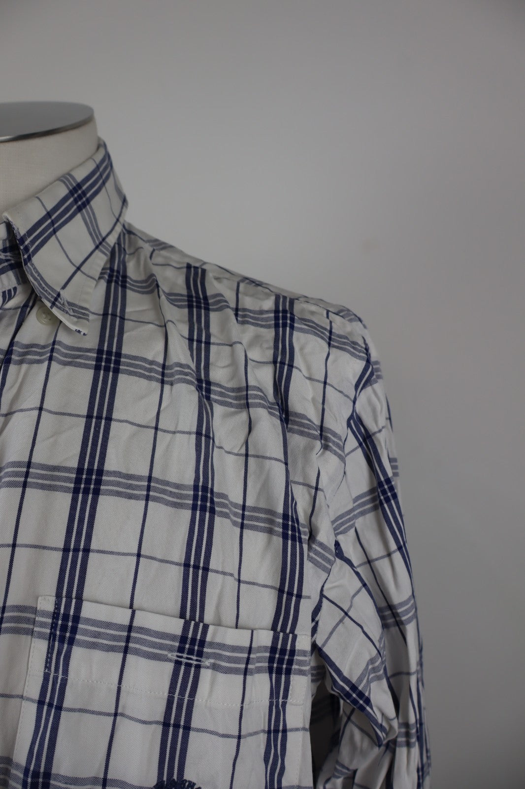 PAUL & SHARK CAMICIA UOMO TG 39 15 1/2 MAN CASUAL VINTAGE SHIRT COTONE COTTON