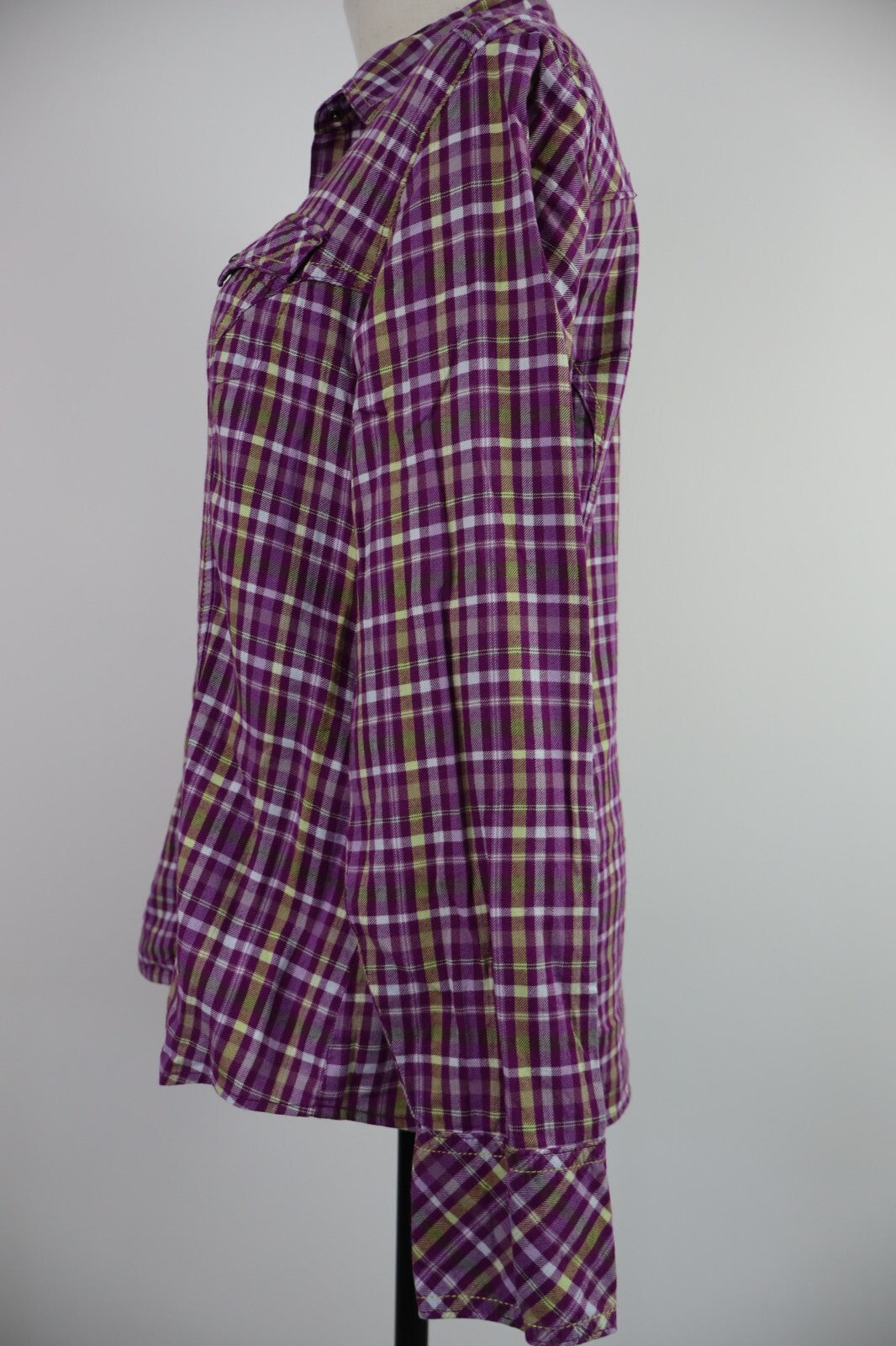 COLUMBIA CAMICIA DONNA TG. M WOMAN SHIRT CASUAL VINTAGE COTONE COTTON