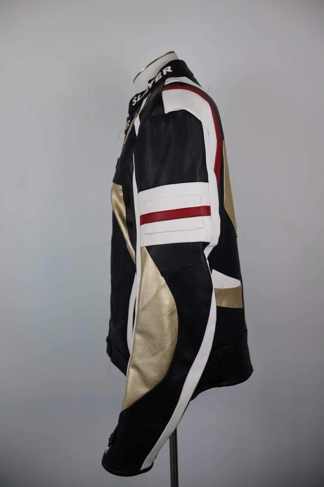 DEVIL SLAYER MVP GIUBBINO MOTO ECOPELLE UOMO TG XXL MEN JACKET SPORT