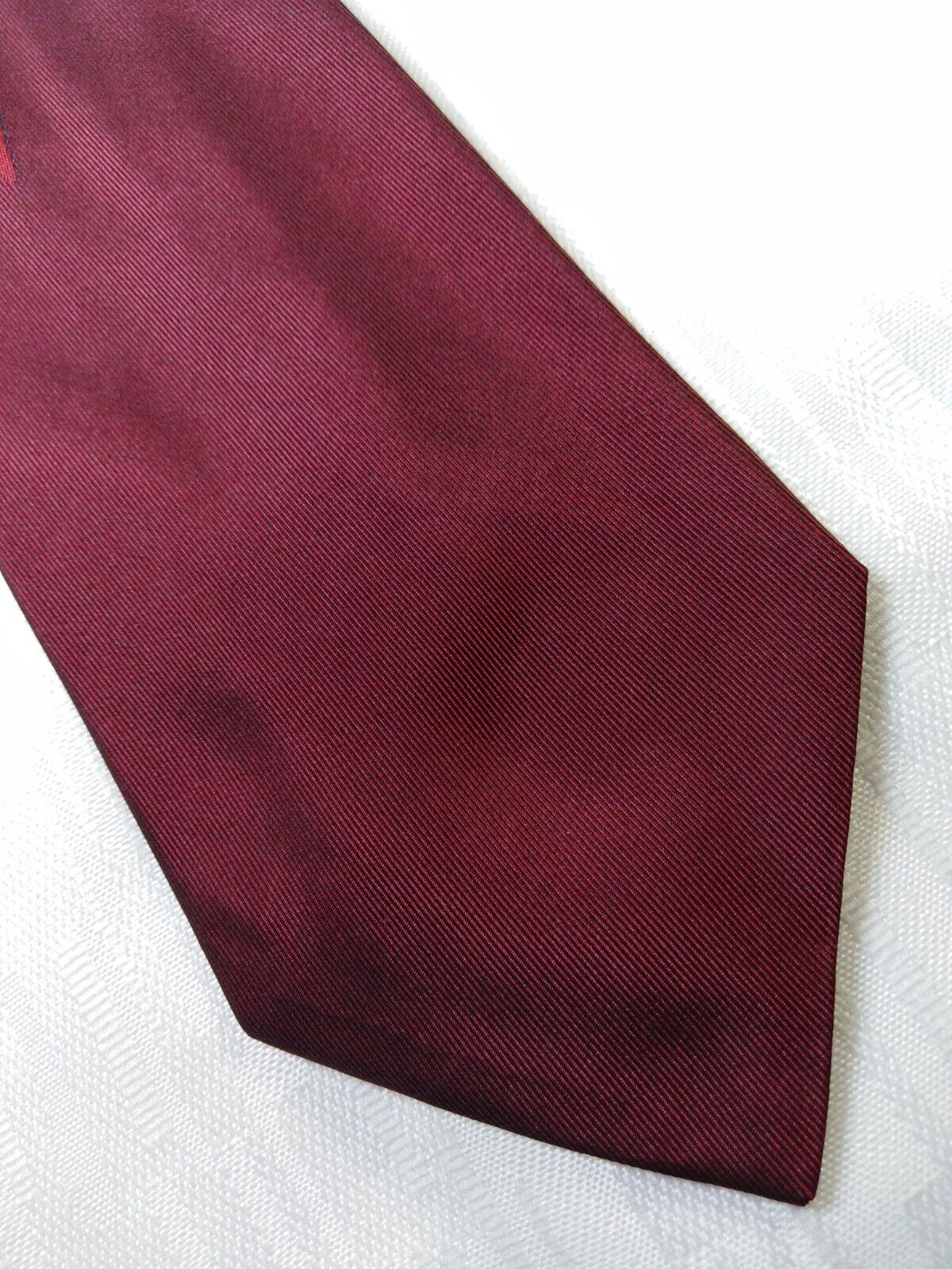 HUGO BOSS 100% SETA SILK TIE CRAVATTA NECKTIE ITALY VINTAGE CLASSIC