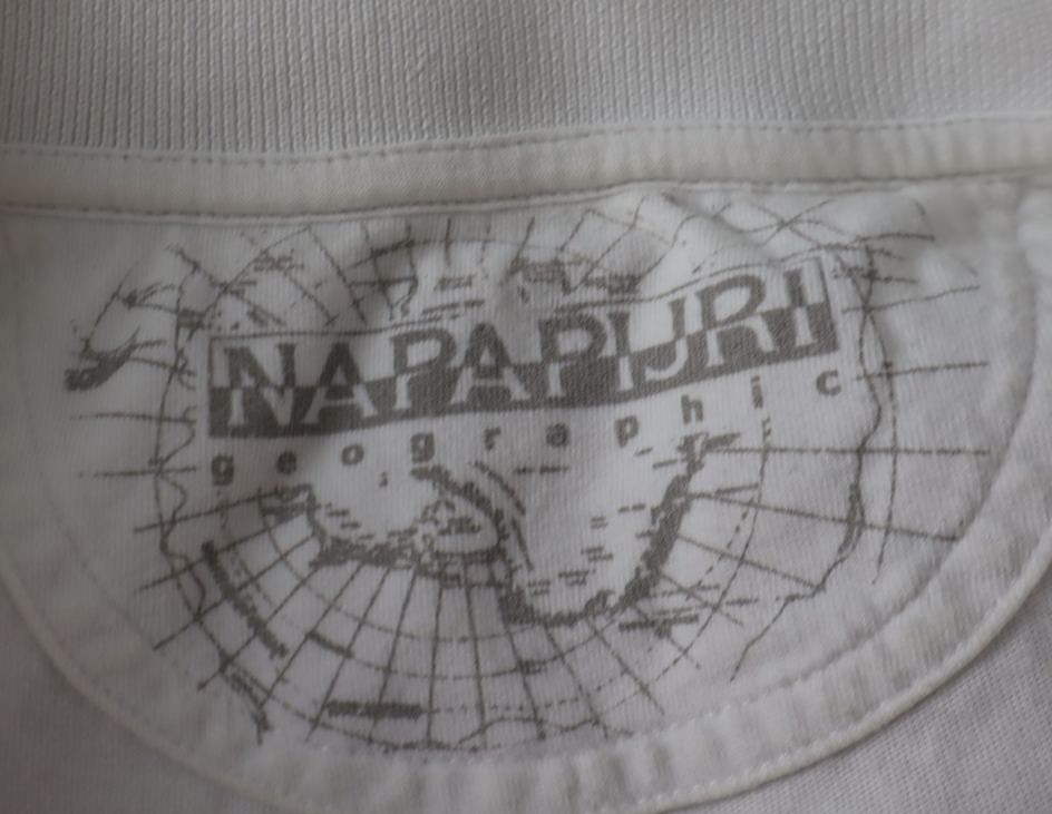 NAPAPIJRI MAGLIA POLO UOMO TG. XL MAN T-SHIRT CASUAL VINTAGE COTONE COTTON LOGO
