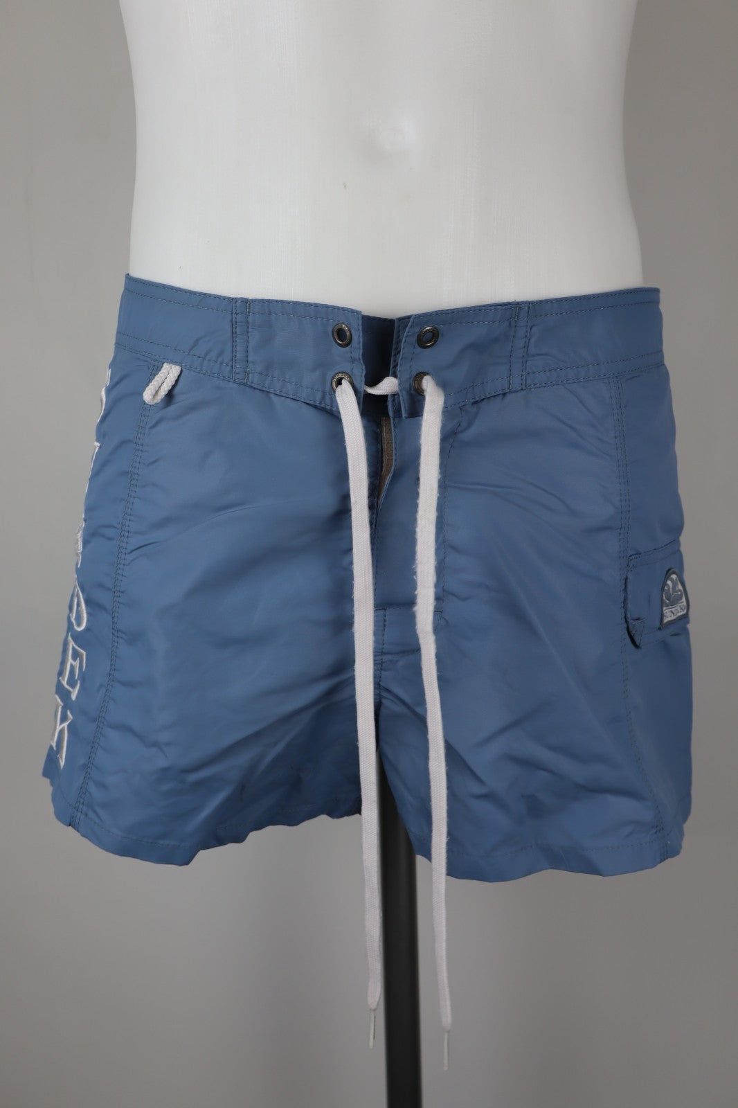 SUNDEK COSTUME PANTALONCINO MARE UOMO TG 32 MEN SWIMSUIT VINTAGE CASUAL LOGO