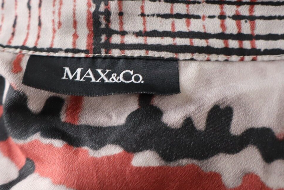 MAX&CO CAMICIA DONNA TG. 48 WOMAN SHIRT BLOUSE CASUAL VINTAGE
