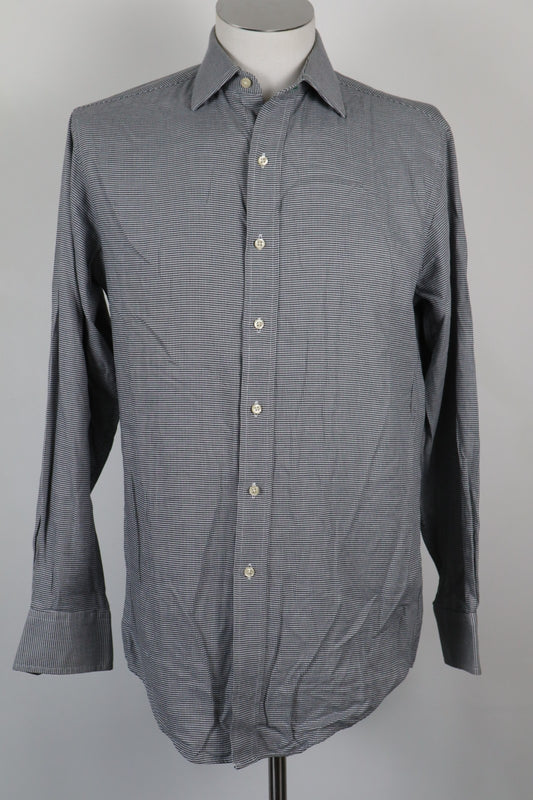 TOMMY HILFIGER SLIM FIT CAMICIA UOMO COTONE TG M MAN CASUAL VINTAGE COTTON SHIRT