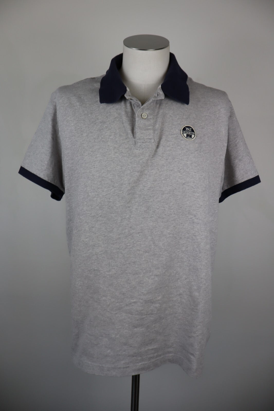 NORTH SAILS POLO MAGLIA UOMO TG. 2XL MAN T-SHIRT CASUAL VINTAGE COTONE COTTON