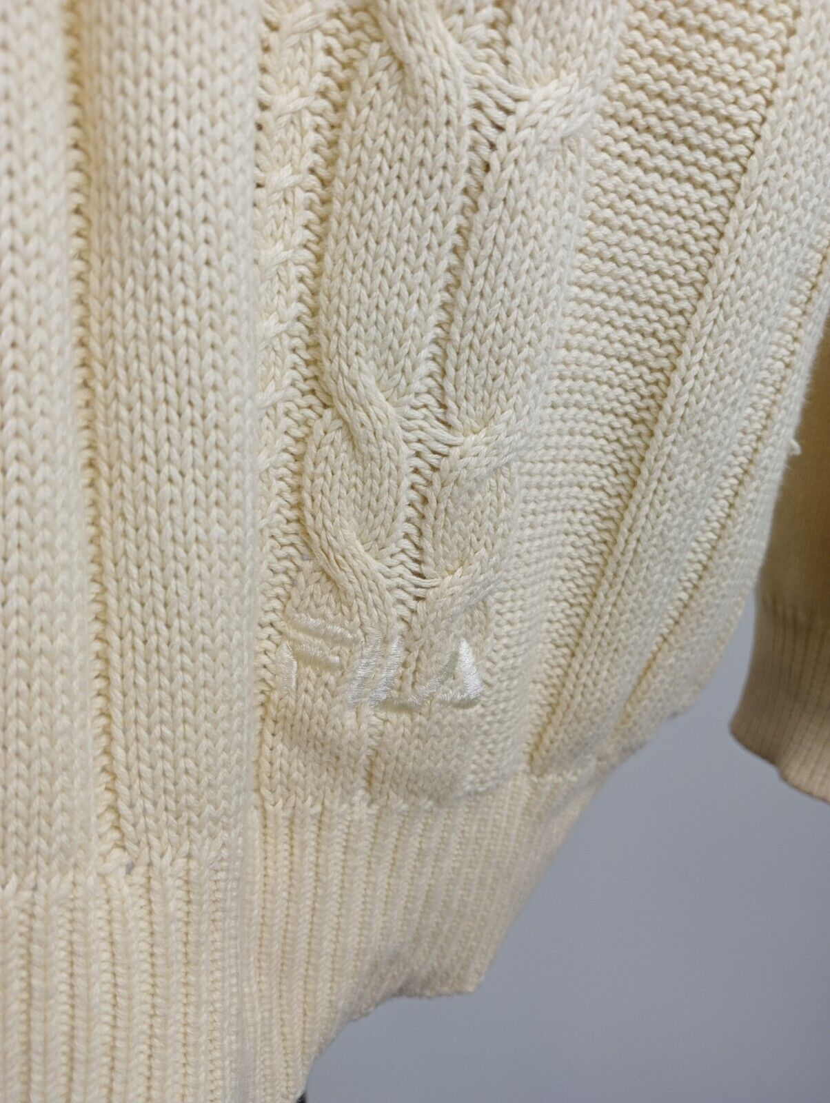 FILA MAGLIONE COTONE COTTON VINTAGE UOMO Tg. 52 MAN SWEATER CASUAL