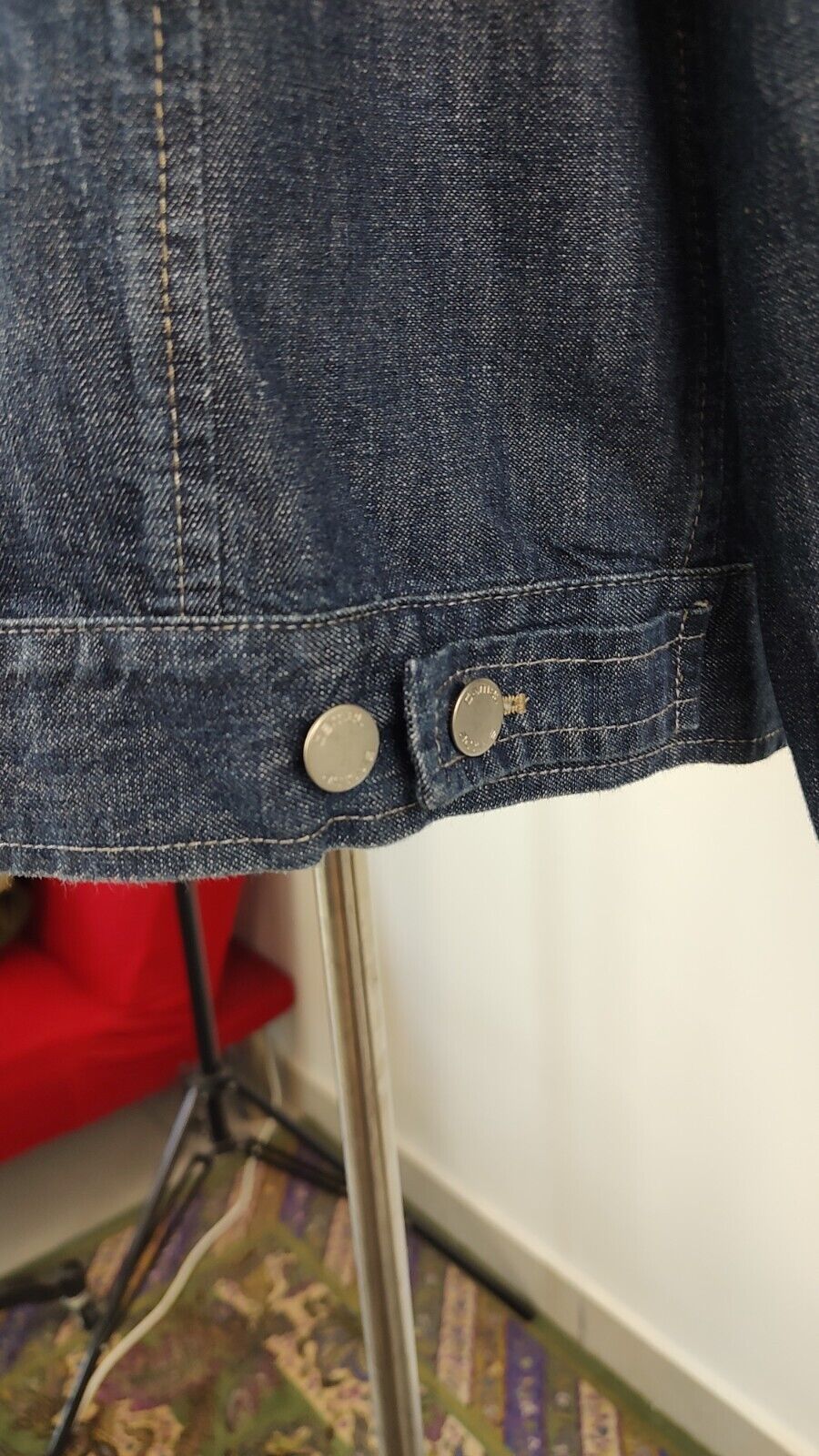 CAMEL ACTIVE JEANS GIUBBINO UOMO Tg L MAN CASUAL VINTAGE JACKET DENIM