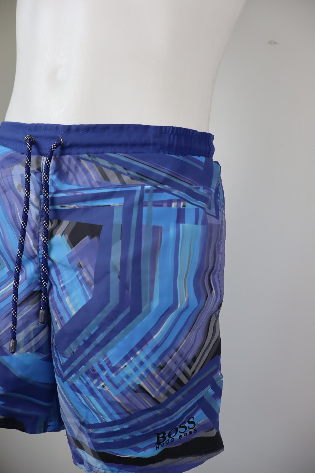 HUGO BOSS COSTUME PANTALONCINO MARE UOMO TG S MEN SWIMSUIT VINTAGE CASUAL