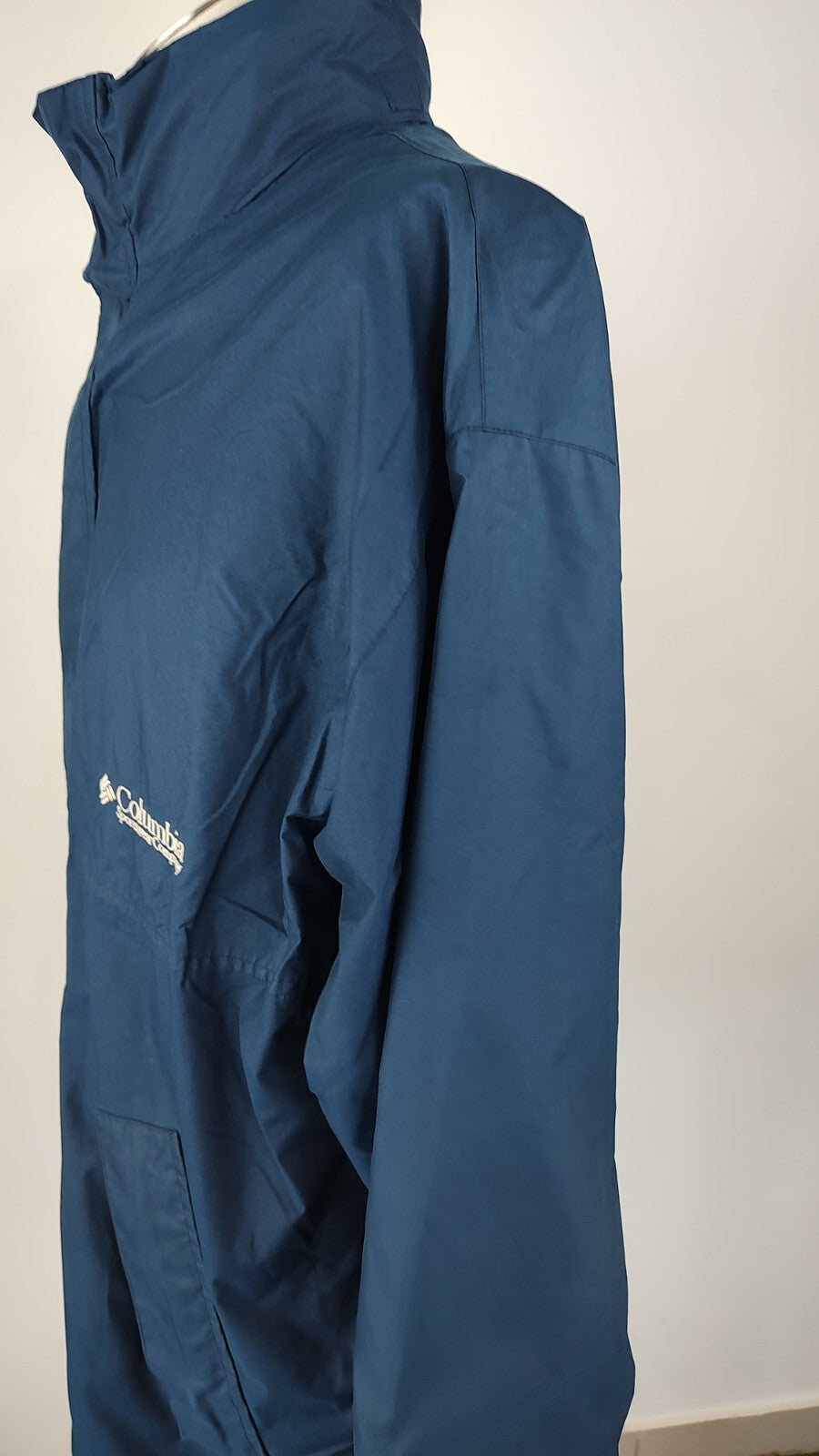 COLUMBIA GIUBBINO IMBOTTITO LANA UOMO Tg L MAN CASUAL VINTAGE JACKET