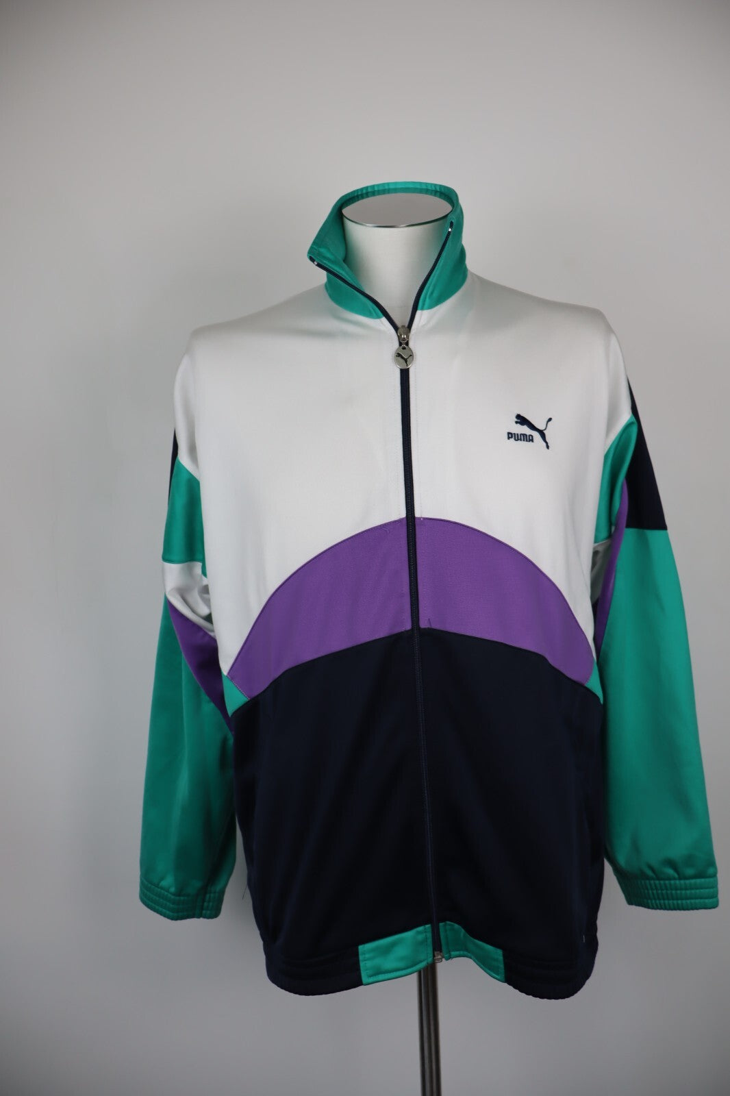 PUMA '90S GIACCA SPORTIVA UOMO Tg. 4 MAN VINTAGE CASUAL SPORT JACKET