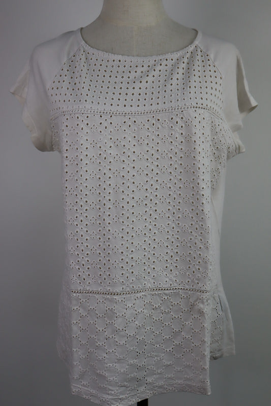 RALPH LAUREN MAGLIA DONNA COTONE TG. M WOMAN COTTON T-SHIRT CASUAL VINTAGE