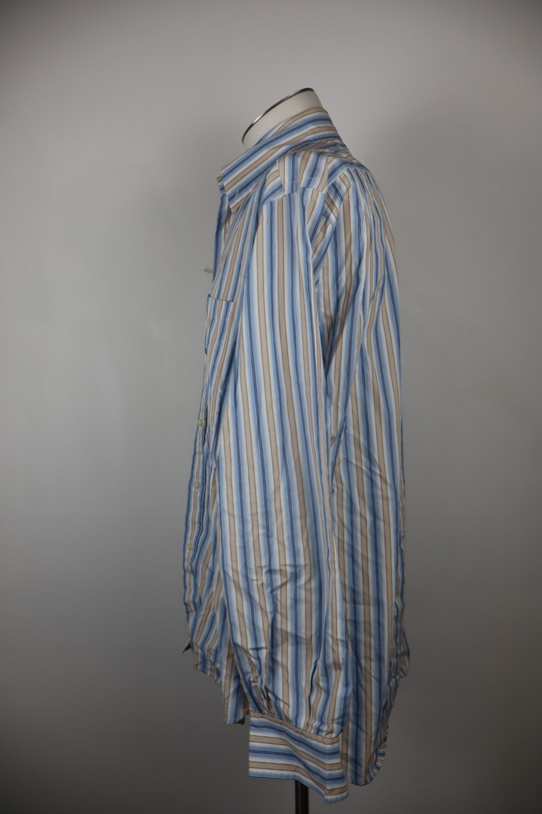 BROOKSFIELD CAMICIA UOMO TG. 43 VII MAN CASUAL VINTAGE SHIRT COTONE COTTON LOGO