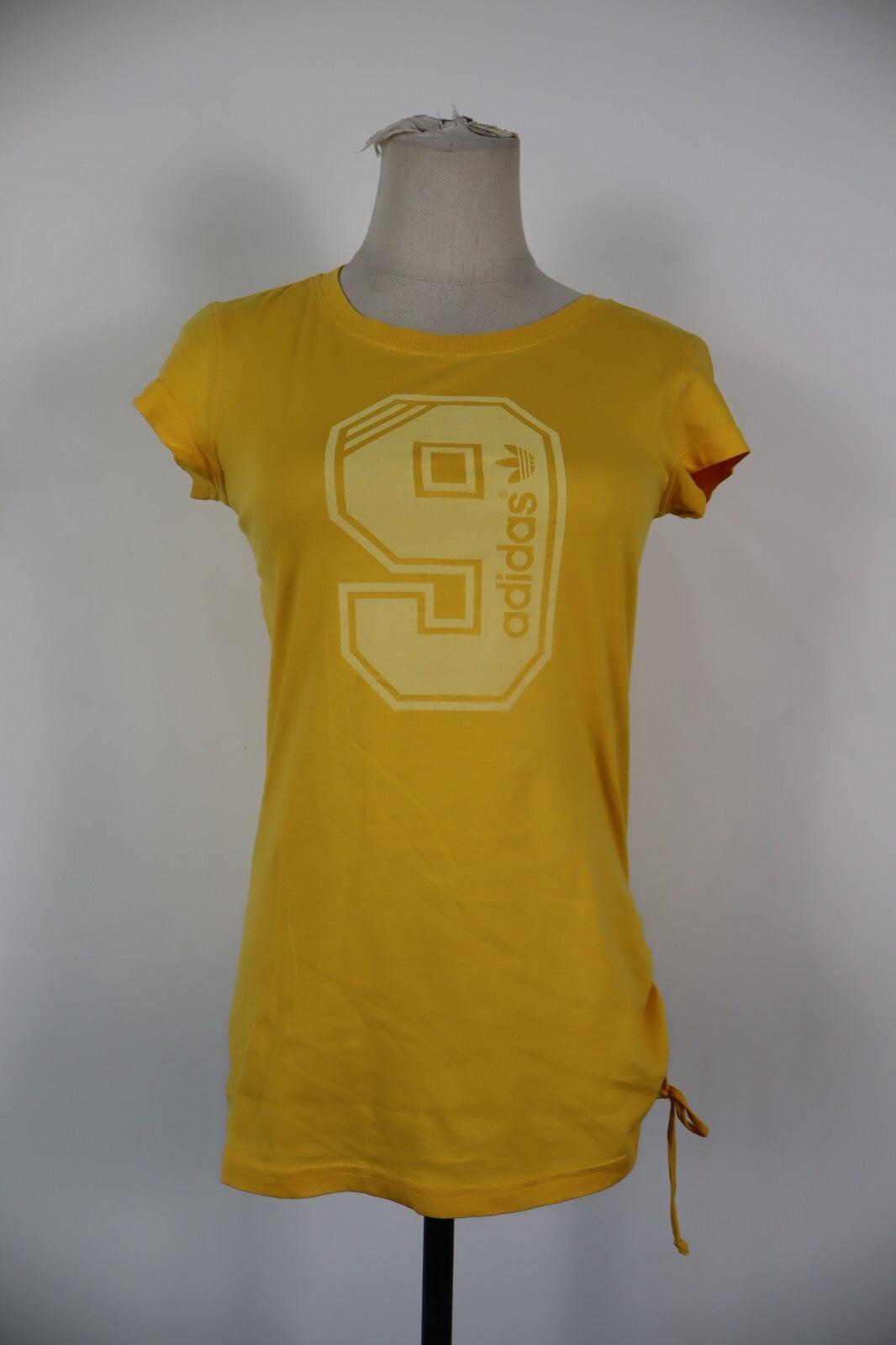 ADIDAS MAGLIA DONNA TG. 42 WOMAN CASUAL VINTAGE T-SHIRT TOP COTONE