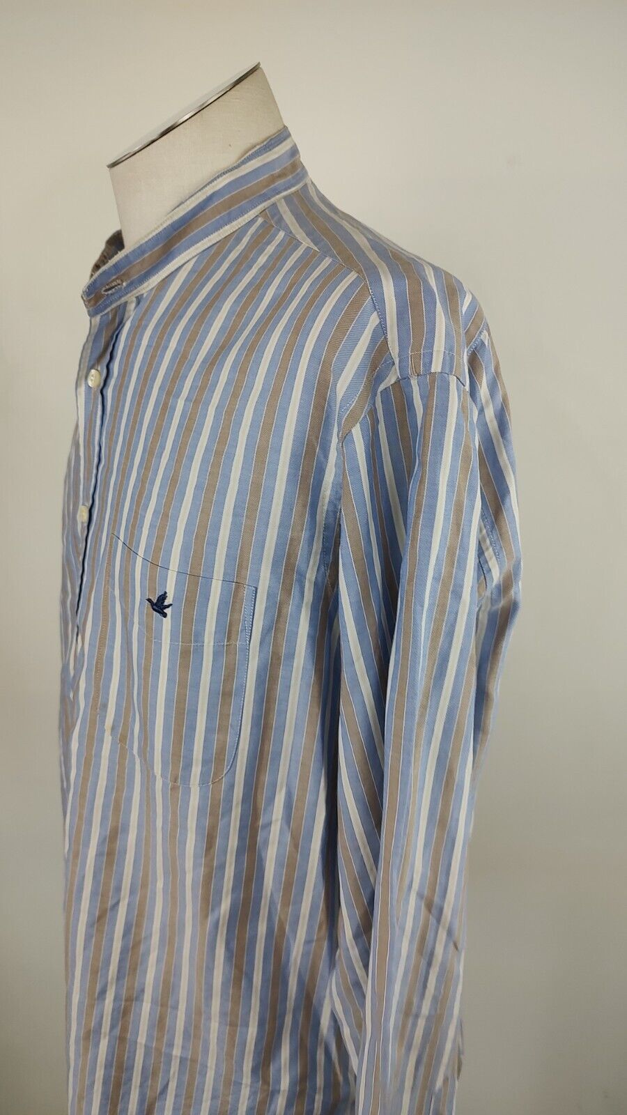 BROOKSFIELD CAMICIA UOMO COTONE TG. 44  MAN CASUAL VINTAGE SHIRT ITALY