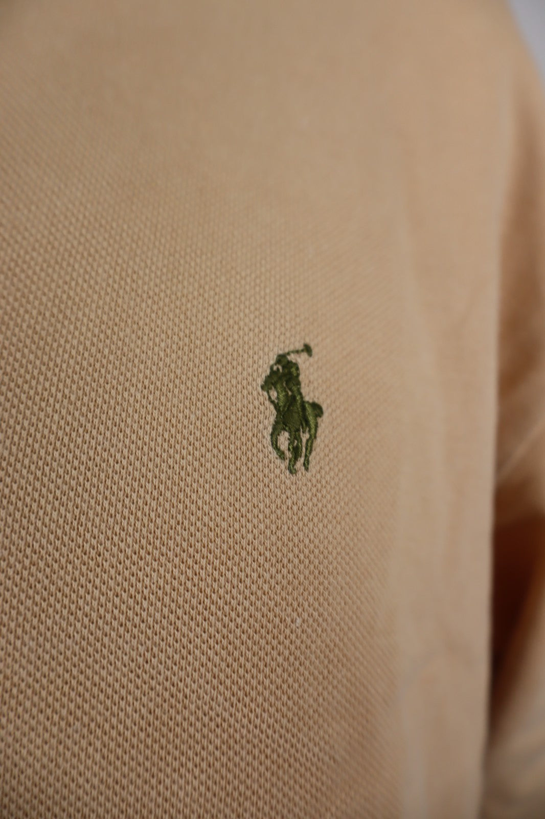 RALPH LAUREN MAGLIA POLO UOMO COTONE TG L MAN COTTON SHIRT CASUAL VINTAGE LOGO