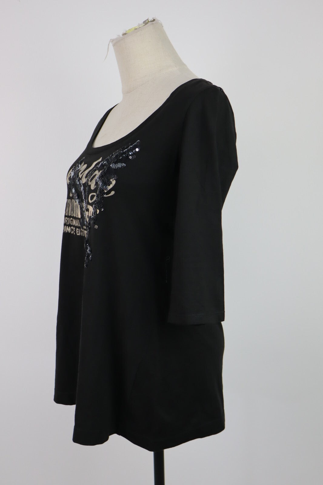 REPLAY MAGLIA DONNA TG. XS WOMAN CASUAL VINTAGE T-SHIRT TOP