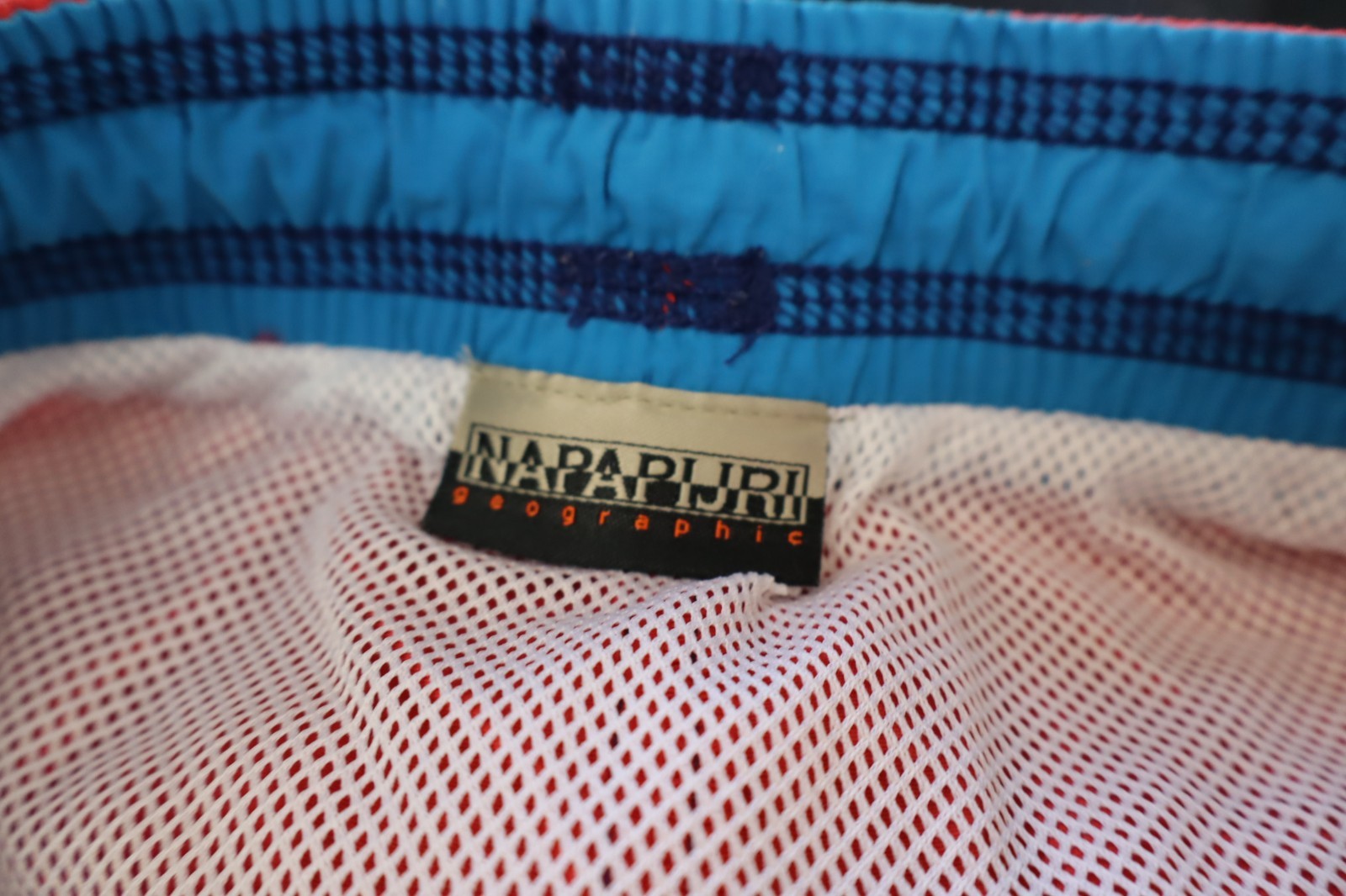 NAPAPIJRI COSTUME PANTALONCINO MARE UOMO TG L  MEN SWIMSUIT VINTAGE CASUAL