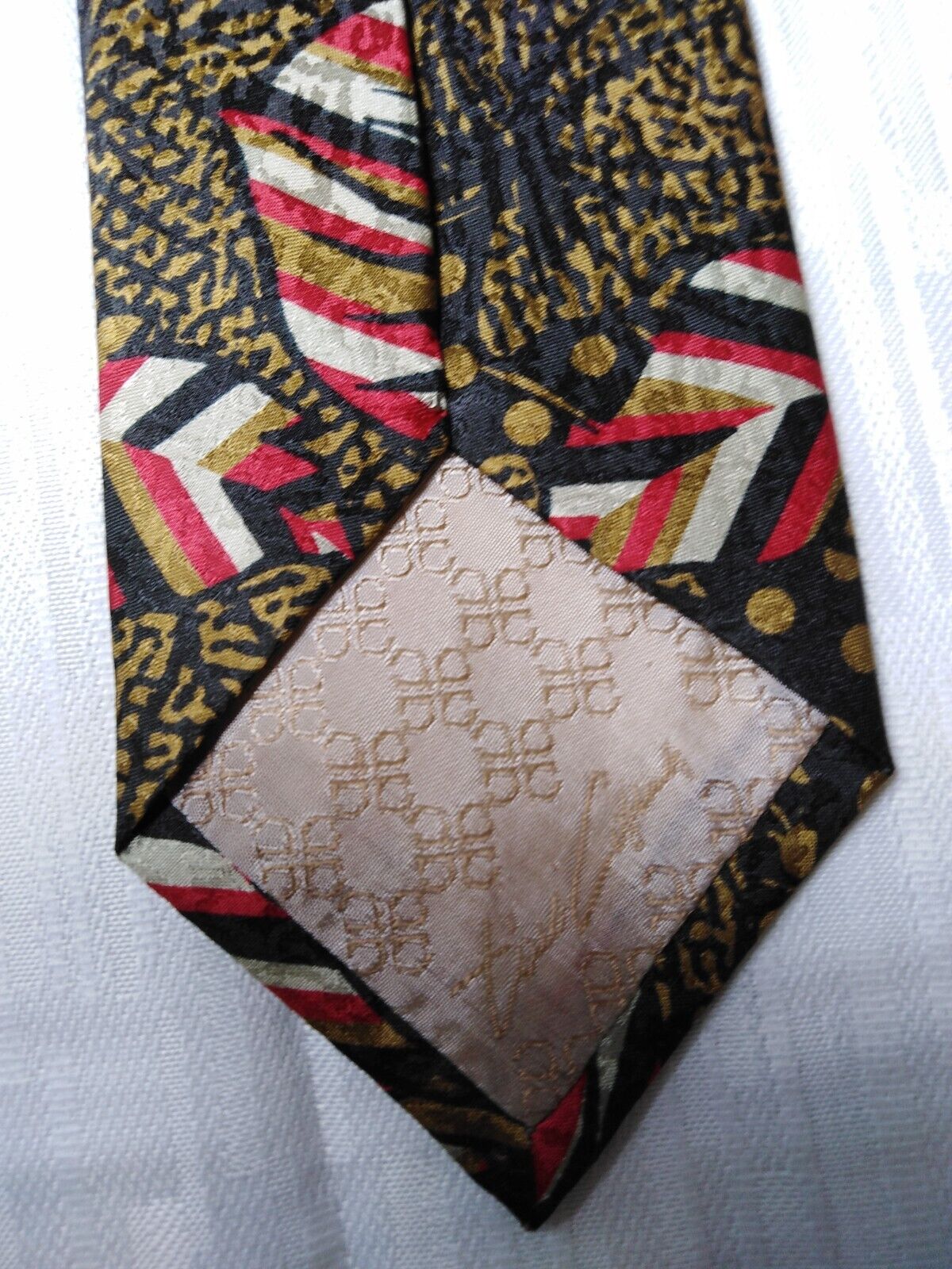 TINO COSMA 100% SILK TIE SETA CRAVATTA NECKTIE MADE IN ITALY